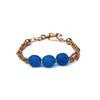 ANGA GLASS TRI-BEAD BRACELET